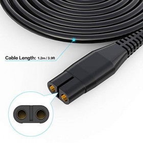 Câble de Chargeur USB A00390 4.3V pour Rasoir Philips, Compatible pour Chargeur One Blade QG3340, A00390, RQ320, RQ328, RQ330