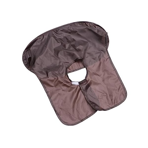 POPETPOP 1Pc Tissu De Rasage Barbe Attrape-Cheveux Tablier Garde Barbe Cheveux Rasage Tablier Barbier Cape Pour Femmes Hommes