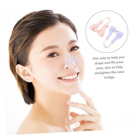 minkissy 2 Pièces Rehausseur De Pont Nasal Outils Pince-Nez De Sommeil Beauté Du Nez Outil De Beauté De Levage Pince-Nez Pinc