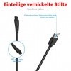 MEROM Câble de charge compatible avec Hatteker Hommes Tondeuse à Cheveux Professionnelle RFC-588 RFC-598 RFC-690 RFC-692 RFC-