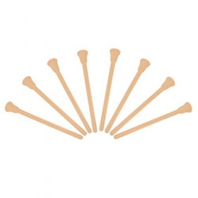 Bâton de cire en bois, outil dagitation de beauté dépilation de spatules de cire en bois 100PCS,Bois naturel Bâtons de Loll