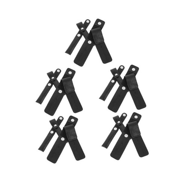 POPETPOP 4 Pièces Pince À Épiler Sac De Rangement Pince À Cils Sac Outils DExtension De Cils Stockage Maquillage Organisateu