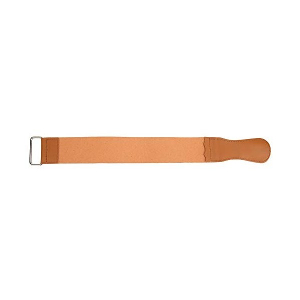 NOVAZEN Strop De Rasoir En Cuir Pour Barbier, Sangle Daffûtage De Rasoir Droit Double Couche, Ceinture Daffûtage De Couteau