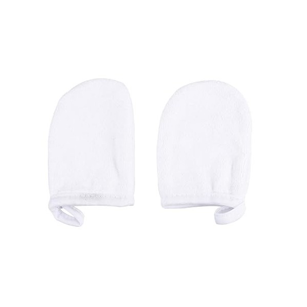 HONMEET 3 Pièces Gants De Gommage Pour Le Corps Laveur De Visage Gants Faciaux Beauté Lingettes Démaquillantes En Microfibre 