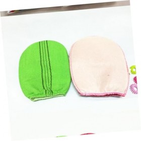 FRCOLOR Lot de 2 gants de toilette Serviette de bain