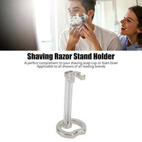 Gavigain Support De Rangement, Support De Rasoir De Sécurité En Acier Inoxydable, Support De Rasage De Brosse, Base De Suppor
