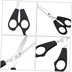 POPETPOP 2 Pièces Ciseaux Plats Kit De Ciseaux De Salon De Coiffure Ciseaux De Coiffure Ciseaux De Barbier Ciseaux De Coupe D