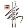 Boobeen Crayon à sourcils imperméable, Stylo à sourcils pour microblading avec tailleurs, pour définir et modeler les sourcil