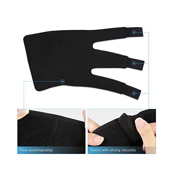 Attelle de Mollet, santé beauté Douleur aux Jambes Soutien du Mollet Enveloppe de Compression du Mollet pour Danseur pour la 