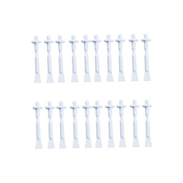 FOMIYES Spatule À Jetable Outil Polyvalent De Cire Deux En Un DÉpilation 2 En 1 10 Pièces