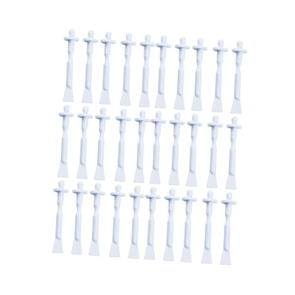 FOMIYES Spatule À Jetable Outil Polyvalent De Cire Deux En Un DÉpilation 2 En 1 10 Pièces