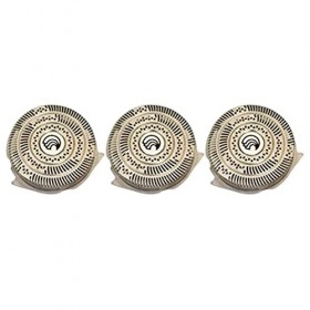 Puooifrty 3 PièCes HQ9 TêTe de Rechange Lame de Rasoir pour Rasoir HQ9100 HQ9140 HQ9160 HQ9170 HQ8140 TêTe de Rasoir