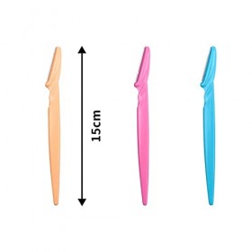 Lot de 6 rasoirs à sourcils, épilateurs de sécurité pour le visage, rasoir exfoliant multifonction pour le visage, outil de d