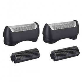 Abledance Lot de 2 têtes de rechange pour rasoir électrique série 11B, remplacement des lames de ciseaux 1/110/120/140/815/83