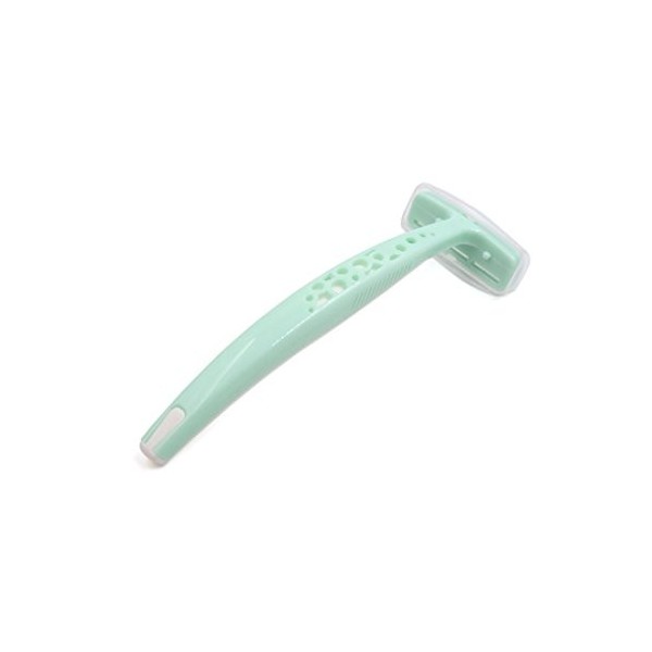 Ruilogod 2pcs Mesdames Manuel Body Pieds Pieds à cheveux Epilateur Épilateur Razor Blade Rasoir Tondeuse Éliminer Outil