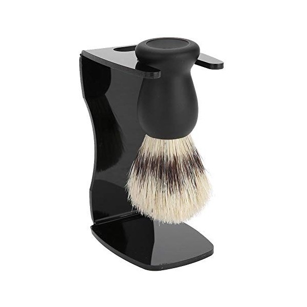 Kit de brosse de rasage, ensemble de brosse de rasage, conception antidérapante durable pour salon à domicile