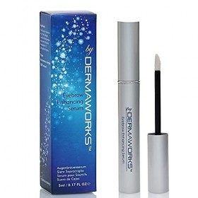 DERMAWORKS Sérum Sourcils Croissance. Repousse Sourcils Clairsemés Naturellmente et Rapide. Pousse Sourcils Plus Épais. Eyebr
