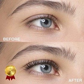 20 monodoses de lifting des cils et sourcils, 10 sachets Perming Gel et 10 mini-tubes Fixing Lotion pour le lifting des cils,