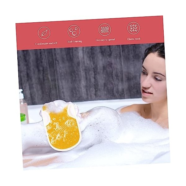 Beaupretty Ensemble De Serviettes De Bain Trois Pièces 6 Pièces Gants De Gommage Pour Le Corps Serviettes De Spa Serviettes D