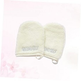 FRCOLOR Gants De Gommage Corporel 3 Pièces Gants De Spa Gommage Pour Le Visage Gant Démaquillant Pour La Peau Morte Gants De 