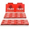 Lot de 100 lames de rasoir Tiger Superior