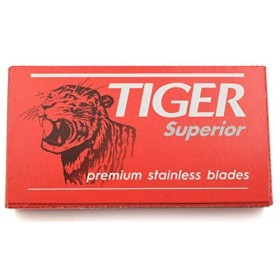 Lot de 100 lames de rasoir Tiger Superior