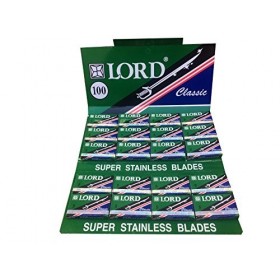 100 lames de rasoir Lord Classic Super Stainless