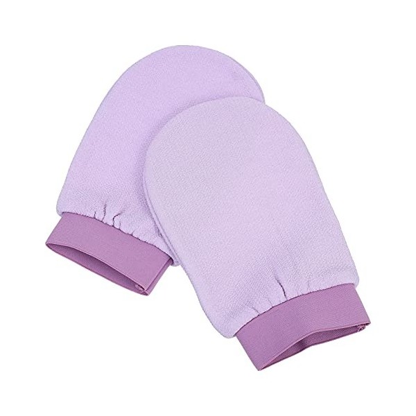 FOMIYES 2 Pièces Gants Double Face Épurateur De Douche Pour Gants De Récurage Femmes Gants De Douche Mitaine De Douche Éponge