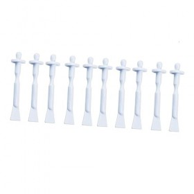 FRCOLOR De Cire Polyvalent 2 En 1 10 Pièces De Cire Jetable Outil De Spatule 2 En 1 DÉpilation