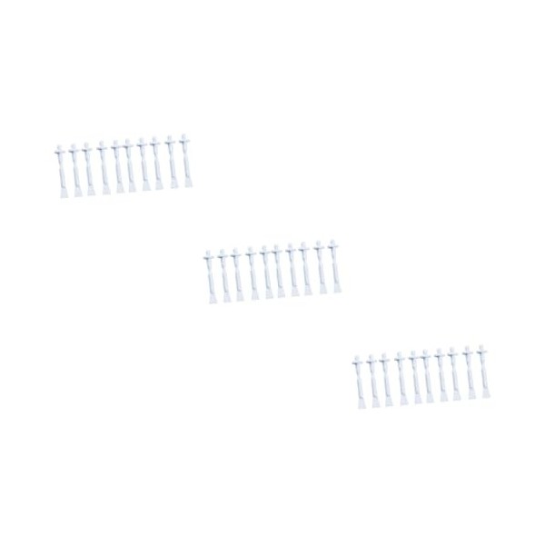 FRCOLOR De Cire Polyvalent 2 En 1 10 Pièces De Cire Jetable Outil De Spatule 2 En 1 DÉpilation