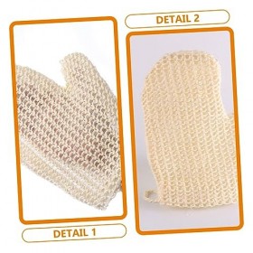 Healvian 2 Pièces Gants Mitaines Exfoliantes Pour Le Bain Gant De Douche Gant De Gommage Gant De Bain Exfoliant Gant De Douch