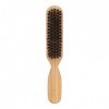 Blaireau De Rasage, Brosse à Barbe Pour Hommes, Brosse à Cheveux En Bois, Brosse De Nettoyage du Visage Pour Hommes, Manche E