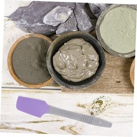 POPETPOP 2 Pièces Spatule De Cire En Silicone Spatules En Silicone Petites Spatules De Maquillage Outil De Grattoir En Silico