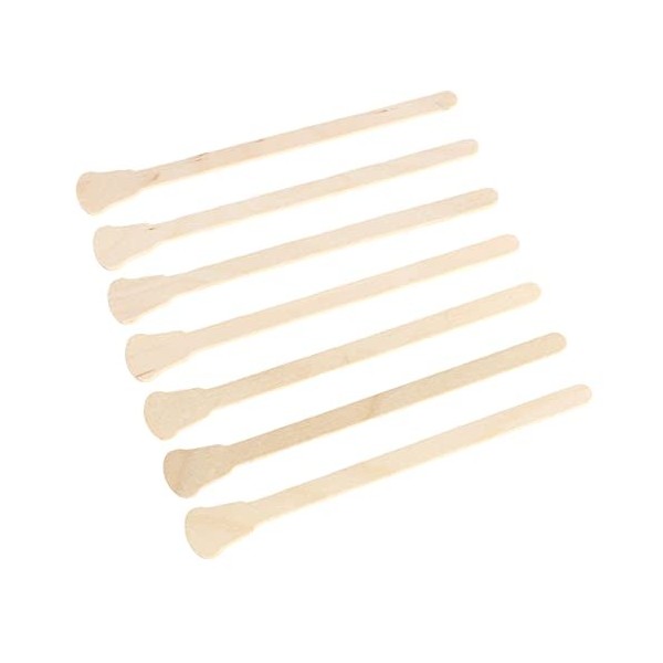 POPETPOP Bâtons De Cire Jetables 50 Pièces Spatules En Bois Pour Sourcils Kit DÉpilation Pour Femmes Spatules De Cire Bâtons