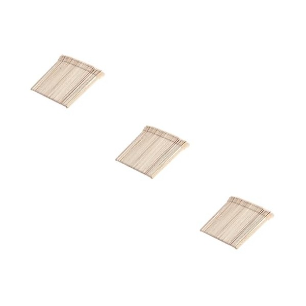 POPETPOP Bâtons De Cire Jetables 50 Pièces Spatules En Bois Pour Sourcils Kit DÉpilation Pour Femmes Spatules De Cire Bâtons