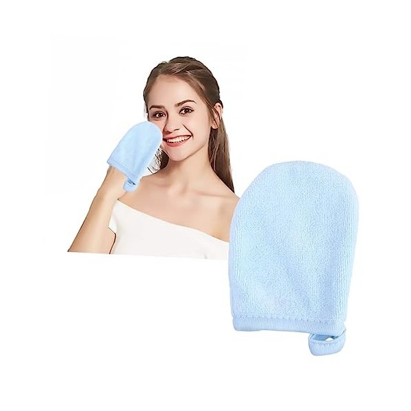 NUSITOU 3 Pièces Chiffons De Nettoyage En Microfibre Pour La Maison Gant Pour Le Visage Gant Exfoliant Pour Le Visage Exfolia