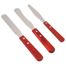 Spatules à Cire, Surface Lisse, Applicateur dépilation en Acier Inoxydable Sûr, Léger et Résistant à lusure pour un Usage D