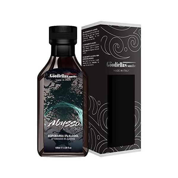 The Goodfellas smile fluido dopobarba Abysso zero alcool 100ml