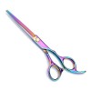 Ciseaux coupe cheveux chien compagnie professionnel Ciseaux coiffure toilettage en acier inoxydable Chromatic,Cutting Shear ,