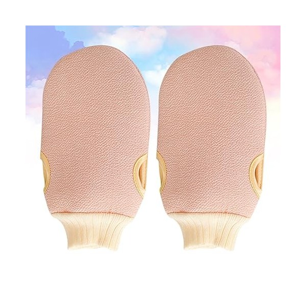 Beaupretty 2 Pièces Gant De Gommage Pour Le Corps Gant Exfoliant Gants De Gommage De Bain Gants De Bain Pour Le Corps Gant De