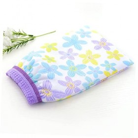 Beavorty 2 Pièces Éponge De Bain Violet Gants De Douche Loufah Éponge Gants De Bain Gants De Bain Serviette De Lavage Serviet