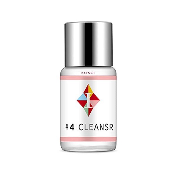 P-Beauty Cosmetic Accessories | 4 Cleanser 1x flacon de 5ml pour permanente et vague à cils | 4 Cleanser Lotion Bouteille