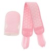 POPETPOP 2 Pièces Gants De Serviette De Bain Gants De Massage Corporel Serviette À Récurer De Bain Gants De Bain De Douche Sa