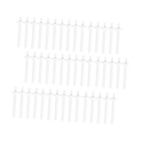 POPETPOP 40 Pièces Applicateur De Cire De Cheveux Pour Sourcils Applicateurs De Cire Pour Le Nez Kit De Nettoyage Nasal DÉpi