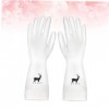 ULTECHNOVO 1 Paire De Gants Imperméables Gants De Cuisine En Caoutchouc Gants De Cuisine Fins Et Imperméables Gants De Vaisse