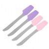 POPETPOP 4 Pièces Applicateur De Cire Bâtons DÉpilation Spatules De Cire Dure Spatules En Silicone Applicateur Spatules DÉp