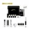 Joyeee Kit Rehaussement de Cils et Sourcils, 2 en 1 Lash lifting Kit Eyelash Perming Kit, Professionnel Semi-Permanent Brow L