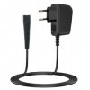 12V 0.4A Chargeur pour Braun Rasoir électrique Série 9 7 5 3 1 Remplacement Cordon dAlimentation, 3000s 3040s 340s 390cc 519