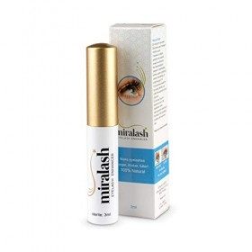 MIRALASH Eyelash Conditioner 3ml, Sérum pour cils allongeant les cils et favorisant leur croissance, sérum pour cils longs et