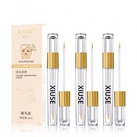 3 PIÈCES Sérum Nourrissant Pour La Croissance Des Cils, Sérum Pour Cils, Cils Bouclés Naturels épais Et Longs, Crée Des Cils 